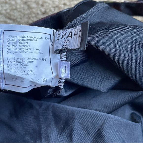 RARE Authentic CHANEL 1994 Collector Flag "CC" Swimsuit Sz 36 In Black - Picture 12 of 14